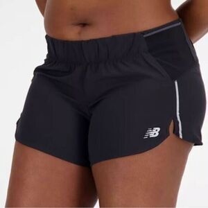 NWT New Balance Plus Size Impact Run 3” Shorts Zip Pockets NB Dry - Size 2XL